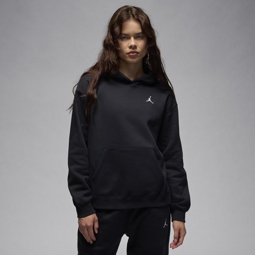 Damska bluza z kapturem Jordan Brooklyn Fleece - Czerń Jordan L (EU 44-46) Nike poland
