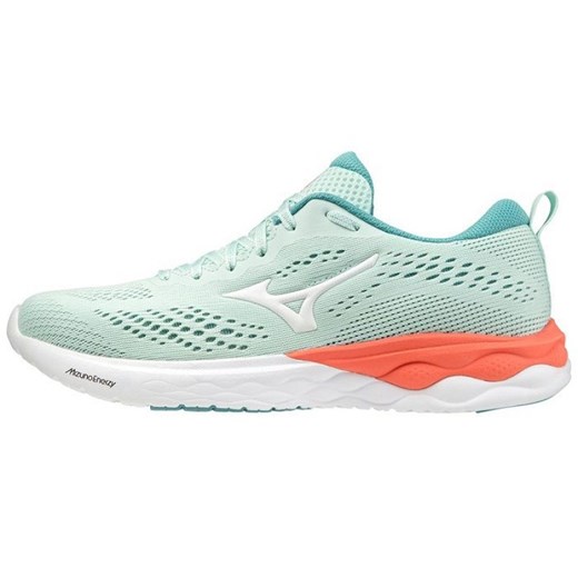 Buty Mizuno Wave Revolt 2 J1GD218101 zielone ze sklepu ButyModne.pl w kategorii Buty sportowe damskie - zdjęcie 174021245