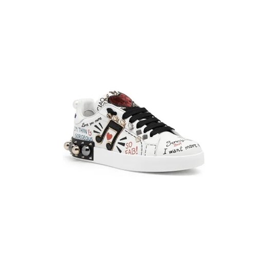 Dolce & Gabbana Skórzane trampki Dolce & Gabbana 40 Gomez Fashion Store