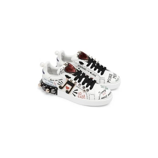 Dolce & Gabbana Skórzane trampki Dolce & Gabbana 37 Gomez Fashion Store