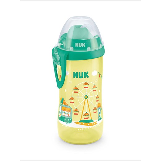 NUK Butelka dziecięca &quot;Flexi Cup&quot; w kolorze żółtym - 300 ml ze sklepu Limango Polska w kategorii Naczynia dziecięce - zdjęcie 174022627