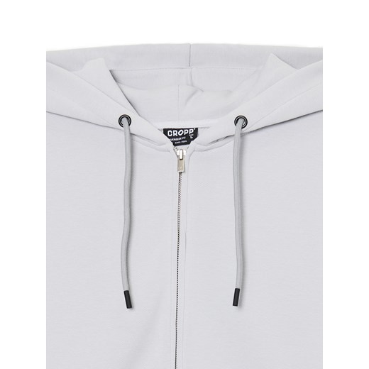 Cropp - Rozpinana bluza typu regular - jasny szary Cropp S Cropp