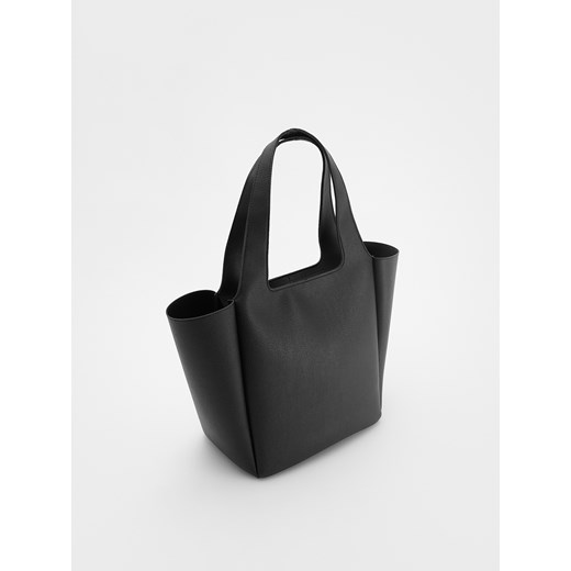 Reserved - Torebka shopper - czarny Reserved ONE SIZE Reserved
