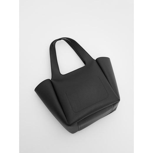 Reserved - Torebka shopper - czarny Reserved ONE SIZE Reserved