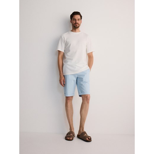 Reserved - Szorty slim fit - jasnoniebieski Reserved 30 Reserved