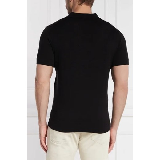 T-shirt męski Karl Lagerfeld czarny z krótkimi rękawami