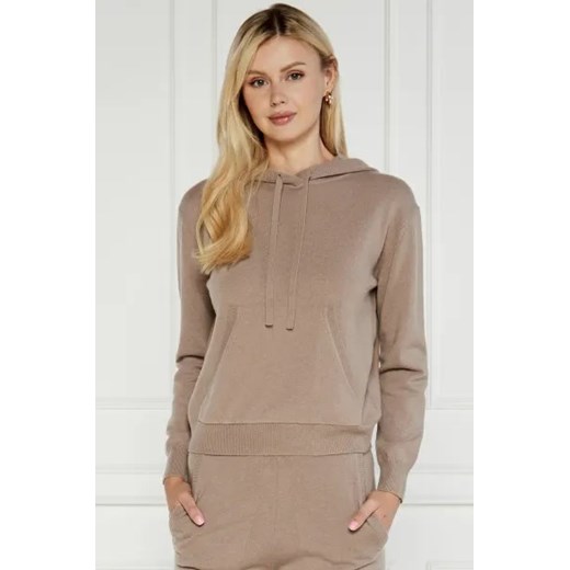 Max Mara Leisure Wełniana bluza TURTLEDOVE | Regular Fit | z dodatkiem kaszmiru ze sklepu Gomez Fashion Store w kategorii Bluzy damskie - zdjęcie 174025376