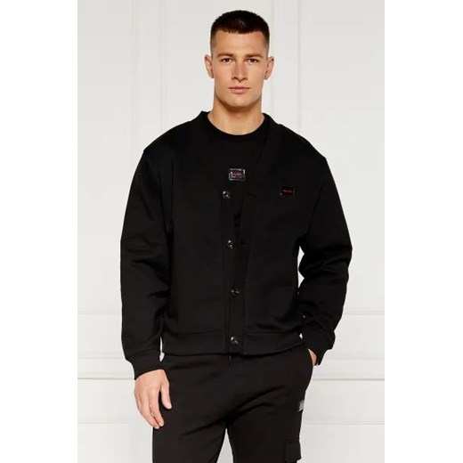 HUGO Kardigan Dacardigo | Regular Fit ze sklepu Gomez Fashion Store w kategorii Swetry męskie - zdjęcie 174025405
