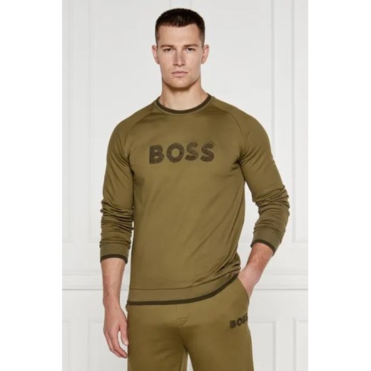 Bluza męska BOSS HUGO z napisami bawełniana