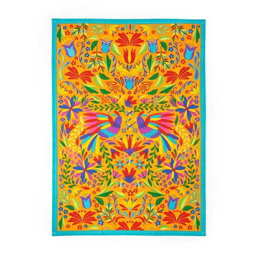 Trendy Kitchen by EXCÉLSA Ściereczka "Mexican Flowers" ze wzorem do naczyń - 70 x 50 cm - id: 14301628 - marki Trendy Kitchen By Excélsa - 174027097 Trendy Kitchen by EXCÉLSA Ściereczka "Mexican Flowers" ze wzorem do naczyń - 70 x 50 cm ze sklepu Limango Polska w kategorii Ścierki kuchenne - zdjęcie 174027097