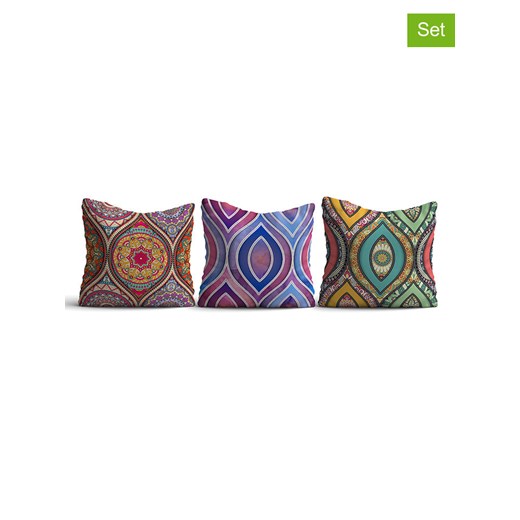 ABERTO DESIGN Poduszki (3 szt.) ze wzorem ze sklepu Limango Polska w kategorii Poduszki dekoracyjne - zdjęcie 174028138