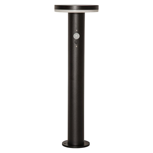 STAR Trading Solarna lampa LED &quot;Valetta&quot; w kolorze czarnym - wys. 50 x Ø 15,5 cm ze sklepu Limango Polska w kategorii Oświetlenie ogrodowe - zdjęcie 174028429