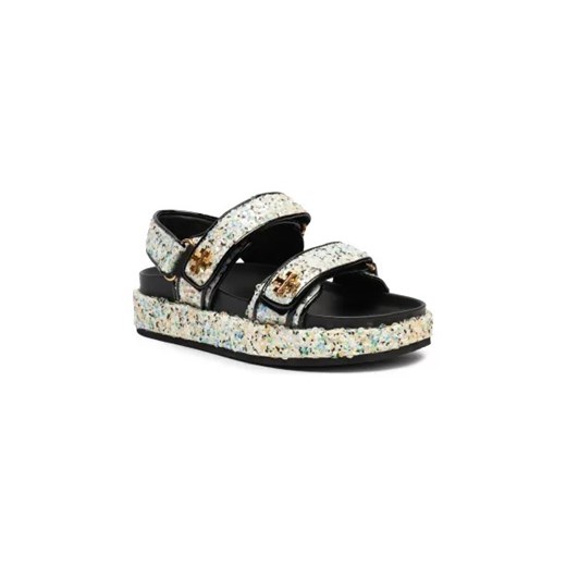 TORY BURCH Sandały KIRA | z dodatkiem skóry Tory Burch 39 Gomez Fashion Store