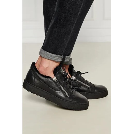 Giuseppe Zanotti Skórzane trampki Giuseppe Zanotti 43 Gomez Fashion Store