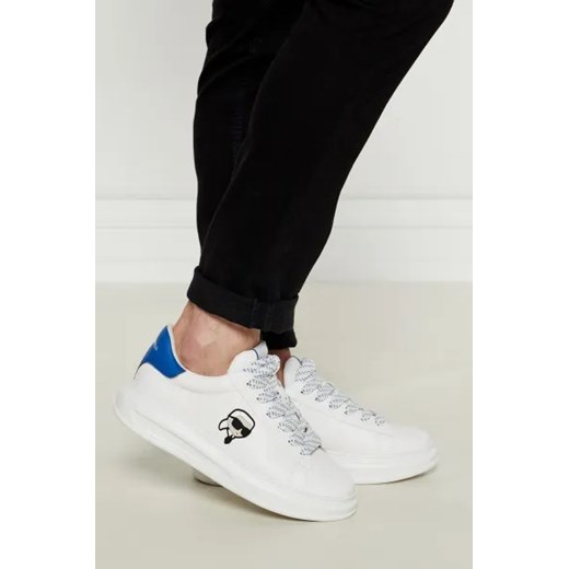 Buty sportowe męskie Karl Lagerfeld sznurowane na wiosnę