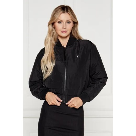 CALVIN KLEIN JEANS Kurtka bomber | Regular Fit ze sklepu Gomez Fashion Store w kategorii Kurtki damskie - zdjęcie 174031936