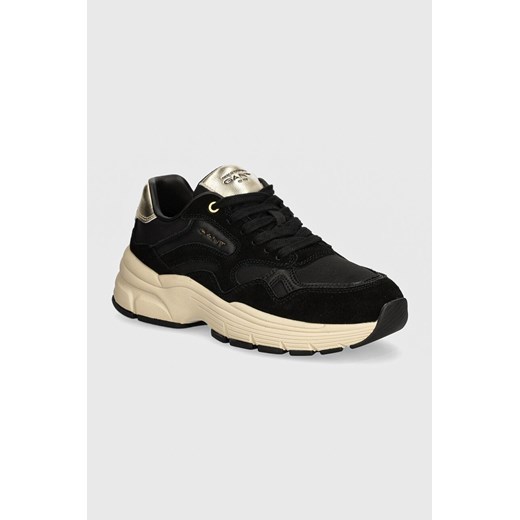 Gant sneakersy Neuwill kolor czarny 29533652 G00 ze sklepu ANSWEAR.com w kategorii Buty sportowe damskie - zdjęcie 174035126