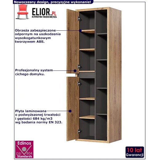 Szafka/regał łazienkowy Elior