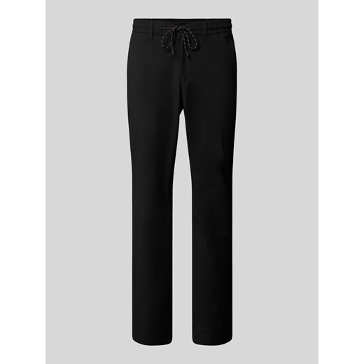 Spodnie o kroju tapered fit z tunelem model ‘PHIL’ ze sklepu Peek&Cloppenburg  w kategorii Spodnie męskie - zdjęcie 174037376