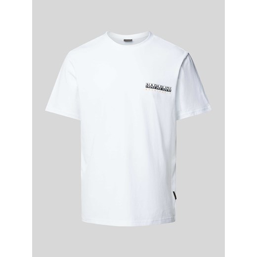 T-shirt z nadrukiem z logo ze sklepu Peek&Cloppenburg  w kategorii T-shirty męskie - zdjęcie 174037628