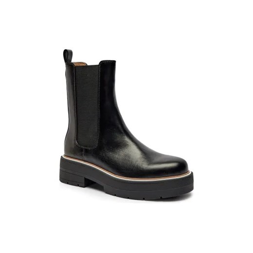 BOSS BLACK Skórzane sztyblety ze sklepu Gomez Fashion Store w kategorii Botki - zdjęcie 174037855