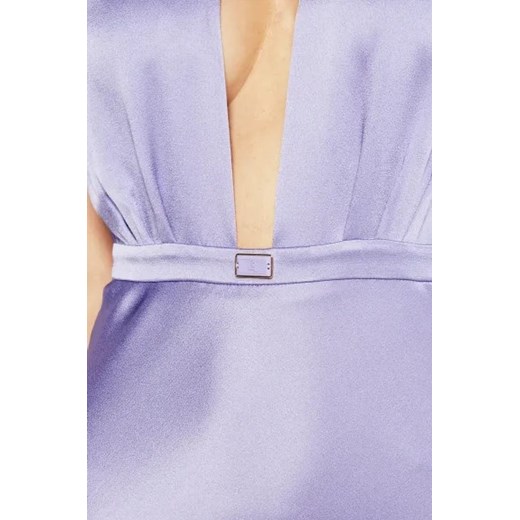 Elisabetta Franchi Satynowa sukienka Elisabetta Franchi 40 wyprzedaż Gomez Fashion Store