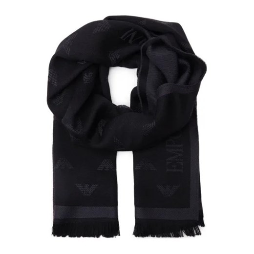 Emporio Armani Wełniany szal ze sklepu Gomez Fashion Store w kategorii Szaliki męskie - zdjęcie 174038945