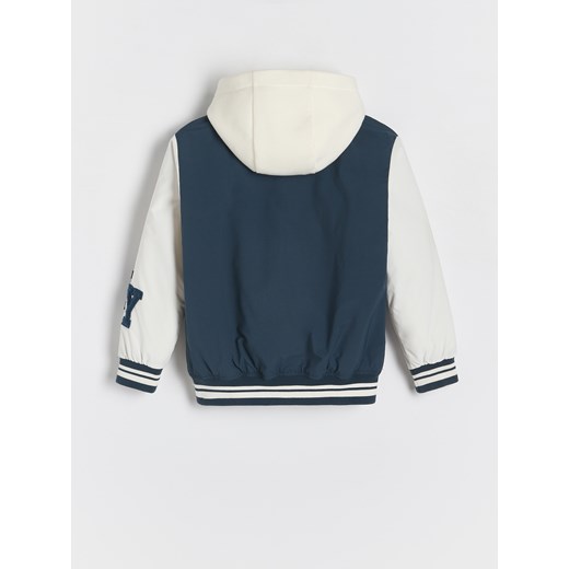 Reserved - Kurtka bomber oversize - granatowy Reserved 170 (13-14 lat) Reserved