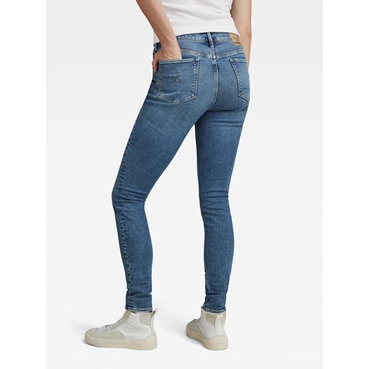G-Star Dżinsy - Skinny fit - w kolorze niebieskim W31/L30 okazyjna cena Limango Polska