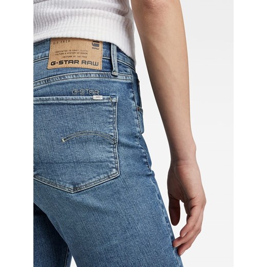 G-Star Dżinsy - Skinny fit - w kolorze niebieskim W27/L30 okazja Limango Polska