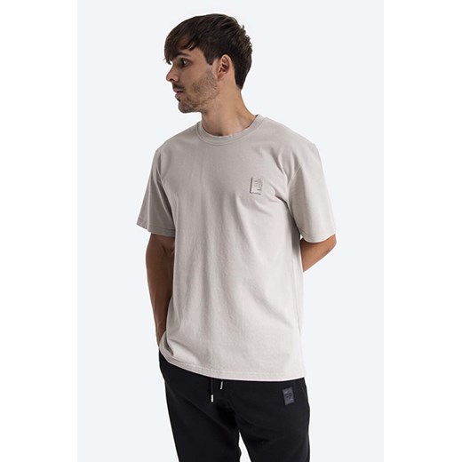 Filling Pieces t-shirt bawełniany Lux Tee kolor brązowy gładki 88113731932 ze sklepu ANSWEAR.com w kategorii T-shirty męskie - zdjęcie 174044859