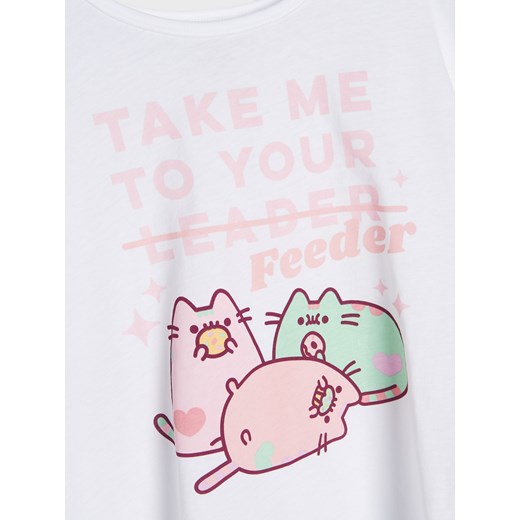 Sinsay - Piżama Pusheen - biały Sinsay 140 wyprzedaż Sinsay