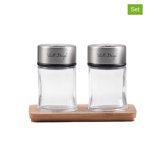 Vialli Design 3-częściowy zestaw do soli i pieprzu ze sklepu Limango Polska w kategorii Perfumy męskie - zdjęcie 174048148