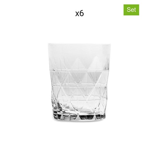 Trendy Kitchen by EXCÉLSA Szklanki (6 szt.) &quot;Luxor&quot; - 320 ml ze sklepu Limango Polska w kategorii Naczynia - zdjęcie 174048906