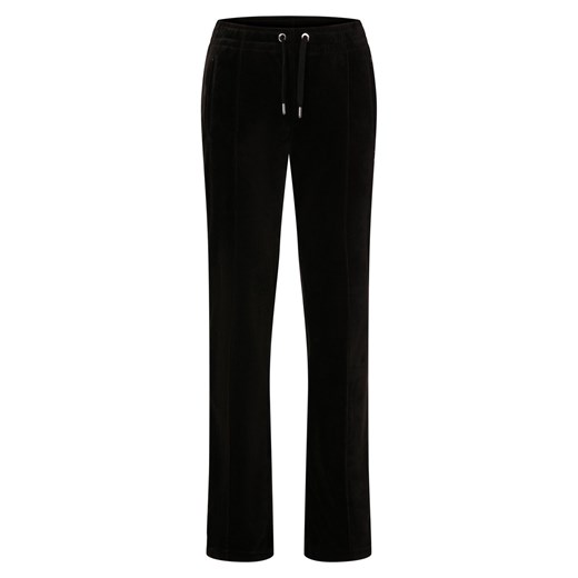 Juicy by Juicy Couture Damskie spodnie dresowe - Tina Kobiety czarny jednolity ze sklepu vangraaf w kategorii Spodnie damskie - zdjęcie 174050317
