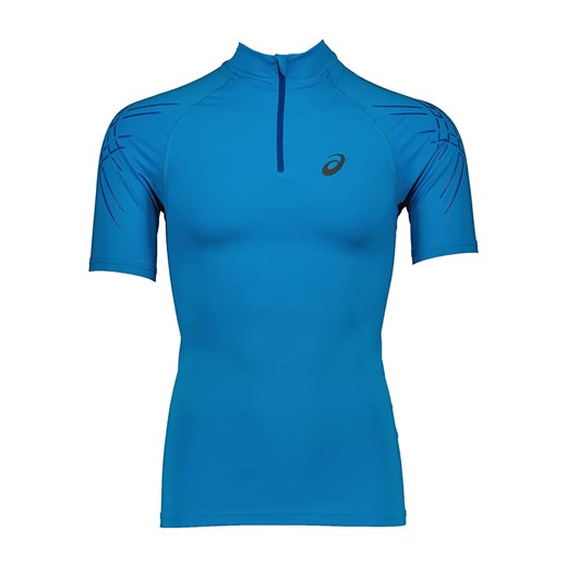 asics Koszulka sportowa w kolorze niebieskim ze sklepu Limango Polska w kategorii T-shirty męskie - zdjęcie 174050385