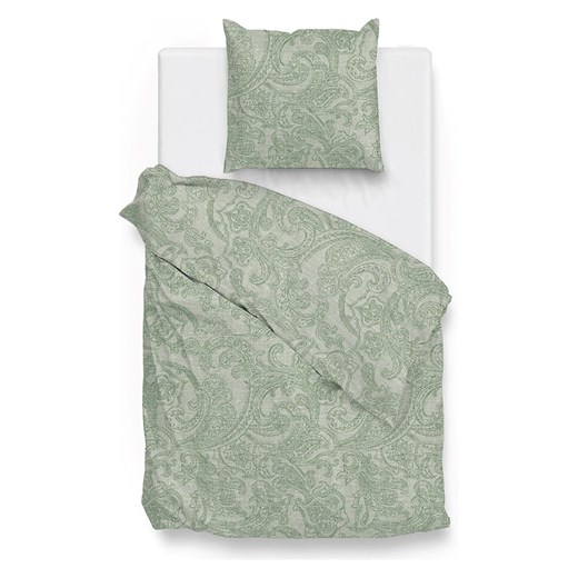Zo!Home Komplet pościeli &quot;Paisley di Lino&quot; w kolorze zielonym ze sklepu Limango Polska w kategorii Pościele - zdjęcie 174050697
