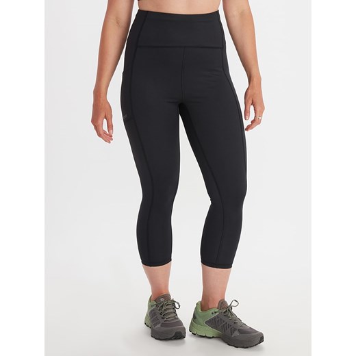 Marmot Legginsy funkcyjne &quot;Haven&quot; w kolorze czarnym ze sklepu Limango Polska w kategorii Spodnie damskie - zdjęcie 174050788