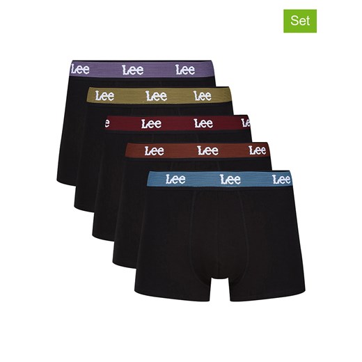 LEE Underwear Bokserki (5 par) "Lister" w kolorze czarnym Lee Underwear L promocyjna cena Limango Polska