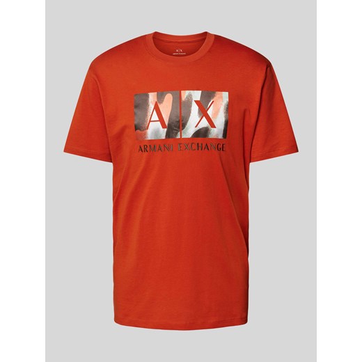 T-shirt z nadrukiem z logo ze sklepu Peek&Cloppenburg  w kategorii T-shirty męskie - zdjęcie 174052679