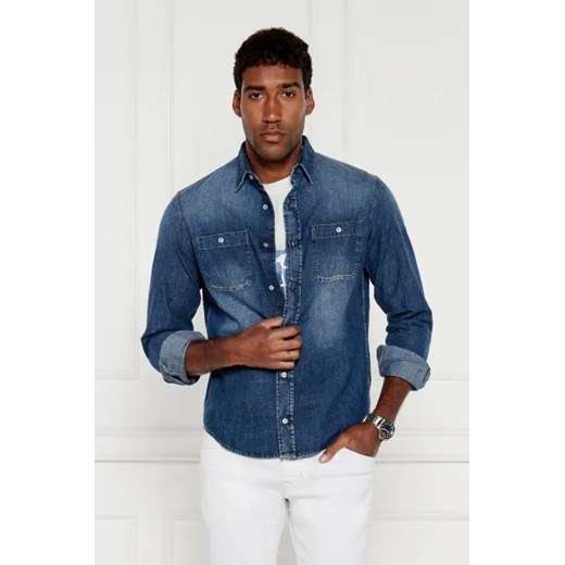 Paul&Shark Jeansowa koszula | Regular Fit ze sklepu Gomez Fashion Store w kategorii Koszule męskie - zdjęcie 174053416