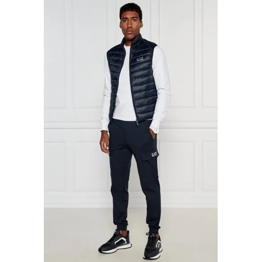 EA7 Puchowy bezrękawnik | Regular Fit M Gomez Fashion Store