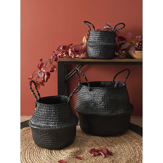 Ethnical Life Kosze (3 szt.) w kolorze czarnym ze sklepu Limango Polska w kategorii Pojemniki kuchenne - zdjęcie 174053759