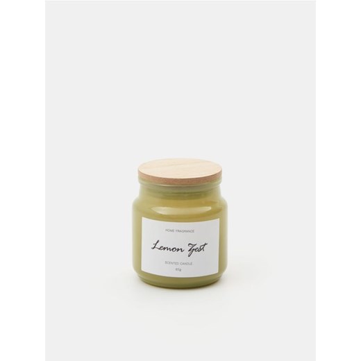 Sinsay - Świeczka zapachowa Lemon Zest - zielony Sinsay One Size Sinsay