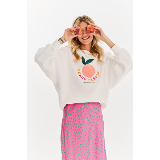 Bluza Peach Please XS ze sklepu NAOKO w kategorii Bluzy damskie - zdjęcie 174055395