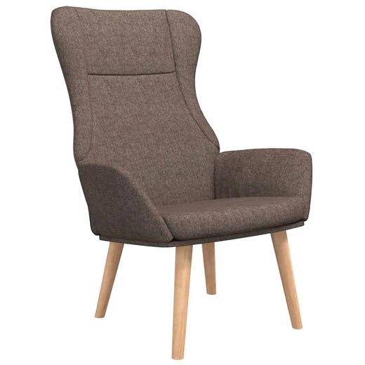 Skandynawski Fotel Tapicerowany W Kolorze Taupe C3-N83 ze sklepu Edinos.pl w kategorii Fotele - zdjęcie 174055975