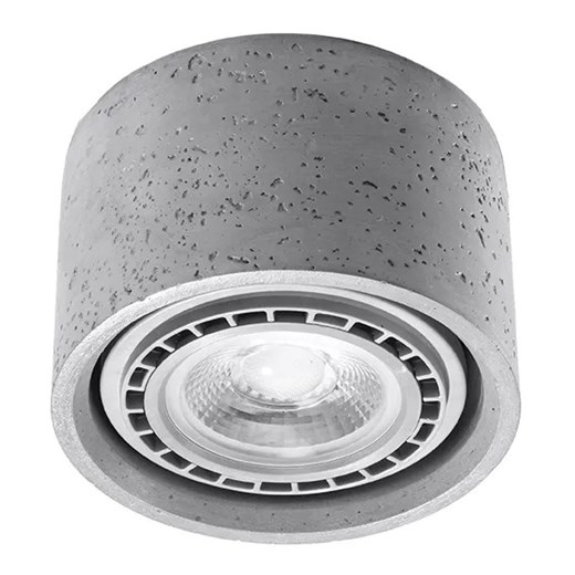Okrągły betonowy plafon industrialny - EX680-Basis Lumes One Size okazyjna cena Edinos.pl