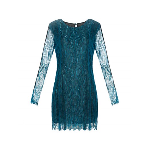 Patrizia Pepe Sukienka w kolorze ciemnoturkusowym Patrizia Pepe 32 Limango Polska wyprzedaż