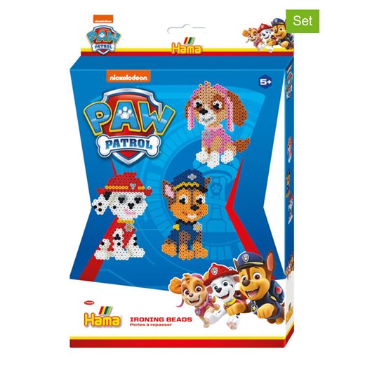 Hama 2.000-częściowy zestaw koralików &quot;Paw Patrol&quot; do prasowanek - 5+ onesize Limango Polska promocyjna cena
