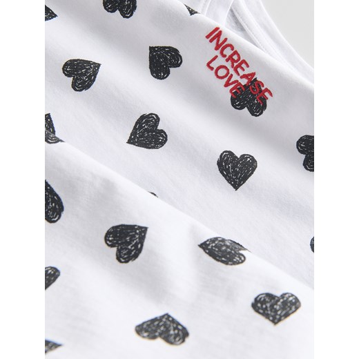 Bluzka dziewczęca Reserved z haftem 